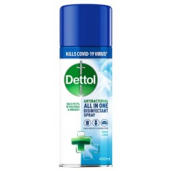 Dettol All-In-One Disinfectant Spray, Crisp Linen (400ml)