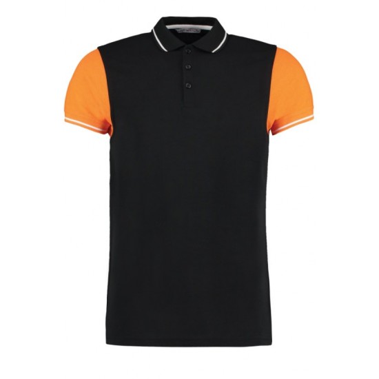 Contrast Tipped Polo 