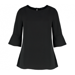 Clayton & Ford Fluted Sleeve Top