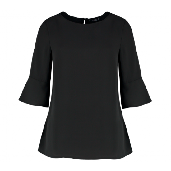 Clayton & Ford Fluted Sleeve Top 