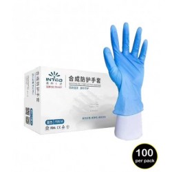 Result Synthetic Vinyl Disposable Gloves (pack of 100)