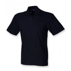 Henbury Unisex Stretch Cotton Piqué Polo Shirt