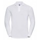 Russell Classic Long Sleeve Cotton Piqué Polo Shirt 