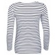 SOL S Ladies Marine Long Sleeve Striped T-Shirt 