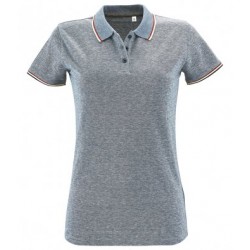 SOL's Ladies Paname Heather Piqué Polo Shirt (#)