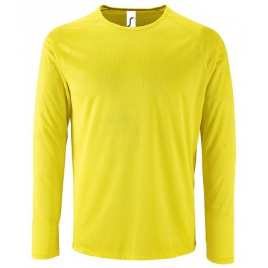 SOL S Sporty Long Sleeve Performance T-Shirt 