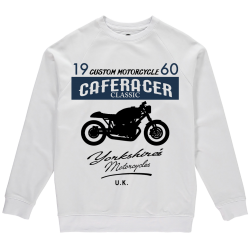 Cafe Racer Printed Sweatshirt