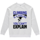 Climbing Feeling Printed Sweatshirt 