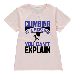 Women's Climbing Feeling Printed T-shirt