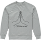 Men s Black Namaste Printed Sweatshirt 