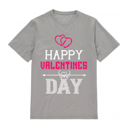 Happy Valentines Day Printed T-shirt