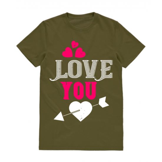Love you Printed T-shirt 