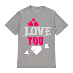Love you Printed T-shirt