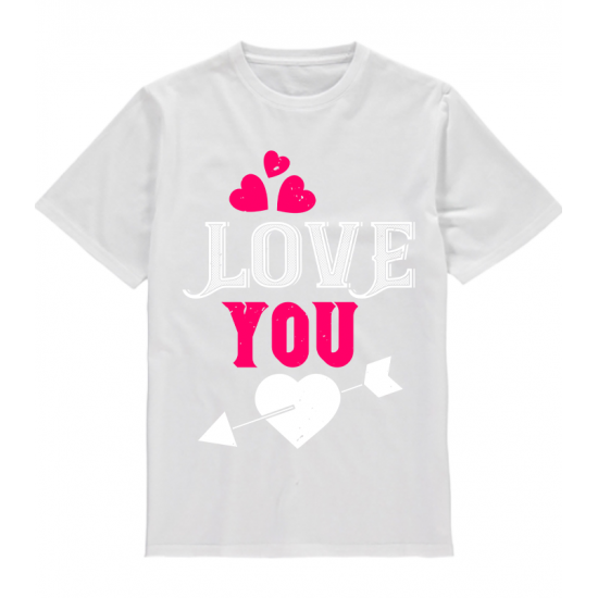 Love you Printed T-shirt 