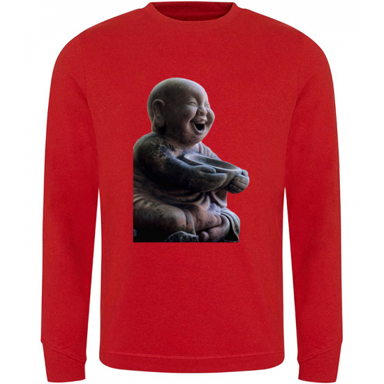 Laughing Buddha Printed Sweatshirt 